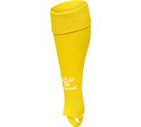 hummel hmlESSENTIAL Football Stirrup Calcetín de fútbol, Amarillo y Blanco, Talla única Unisex Adulto