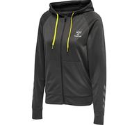 hummel hmlGG12 Action Zip Hoodie Woman HMLGG12-Sudadera con Capucha para Mujer, Forged Iron, S