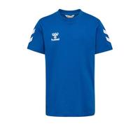 Hummel, hmlGO 2.0 Chevron Camiseta S/S para niños, Color Azul Real, 140