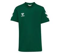 Hummel, hmlGO 2.0 Chevron Camiseta S/S, Verde Eterno, XS