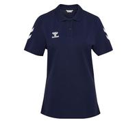 Hummel, hmlGO 2.0 Chevron Polo Woman, Azul Marino, XL