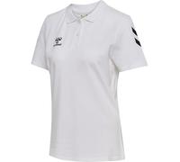 Hummel, hmlGO 2.0 Chevron Polo Woman, Blanco, 2XL