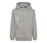 Hummel, HmlGO 2.0 Chevron Zip Hoodie Kids, Gris Meliert, 128