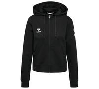 Hummel, hmlGO 2.0 Chevron Zip Hoodie Woman, Black, XS