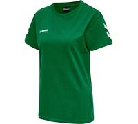 hummel HMLGO - Camiseta de algodón para Mujer, Talla S/S, Jalea, XS