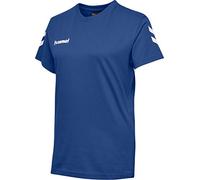 hummel HMLGO COTTON T-SHIRT WOMAN S/S Color: TRUE BLUE_Talla: XS