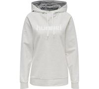 Hummel HmlGO Sudadera con Capucha para Mujer, Egret Melange, XS
