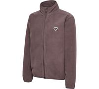 Hummel hmlJR Fleece Zip Jacket BEE, chaqueta polar, junior, marrón 116 Peppercorn