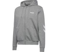 Hummel, HmlLEGACY 2.0 Zip Hoodie, Gris Melange, 2XL