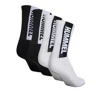 hummel hmlLEGACY Core 4er Pack Socken weissschwarz 14 (46-48)