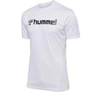 hummel Hmllogo Jersey S/S Blouse, Blanco, Small Hombres
