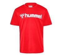 hummel - hmlLOGO Jersey S/S Kids, Camiseta niños Unisex, True Red,
