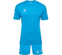 hummel Hmllogo Set Camiseta, Azul Diva, S Unisex Adulto