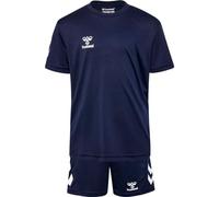 hummel hmlLOGO Set Kids Camiseta, Marine, 152 (Pack de 2) niños Unisex