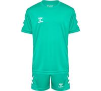 Hummel - hmlLOGO Set Kids, Camiseta niños Unisex, Atlantis,