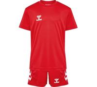 hummel - hmlLOGO Set Kids, Camiseta niños Unisex, True Red,