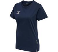 hummel Hmlmove Grid Cotton - Camiseta de Manga Corta para Mujer