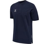 hummel - hmlMOVE Grid Polo, Camisa Polo de los Hombres, Marine, XL -