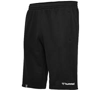 hummel HmlMOVER - Bermudas de algodón para niños, Color Negro, 152