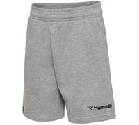 hummel HmlMOVER - Bermudas de algodón para niños, Gris Jaspeado, 152
