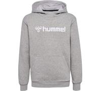 hummel Hmlmover Cotton Hoodie Kids Sudadera con Capucha, Gris, 164 Unisex niños
