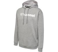 hummel Hmlmover Cotton Hoodie Sudadera con Capucha, Gris, L para Hombre