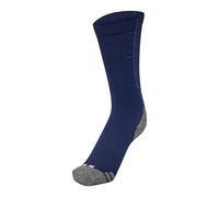 hummel, hmlPRO TRAINING SOCKS HIGH, MARINE/WHITE, 39/42