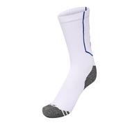 hummel, hmlPRO TRAINING SOCKS LOW, WHITE/TRUE BLUE, 47/50
