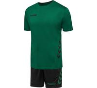hummel Hmlpromo Kids Duo Set Track Suit, Unisex para jóvenes, Evergreen/Black, 140