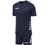 hummel Conjunto de chándal para hombre, azul marino, XL