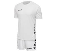 hummel Conjunto de chándal para hombre, color blanco, S