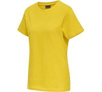 hummel, hmlRED Camiseta básica S-S para Mujer, Amarillo Imperio, Talla L