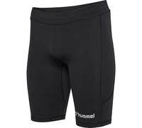 hummel Hmlrun Short Tight Pantalones de chándal, Negro, Small Hombres