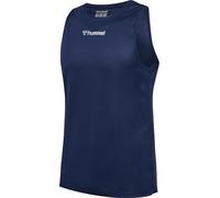 hummel Hmlrun Singlet S/L Camiseta, Black Iris, Extra-Large Hombres