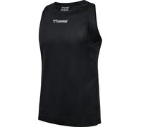 hummel Hmlrun Singlet S/L Camiseta, Negro, Large Hombres