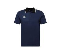 hummel Move Poloshirt M Blauschwarzweiss