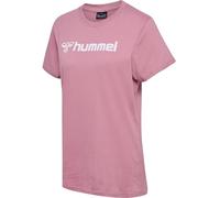 hummel Mover Camiseta deportiva de manga corta para mujer, camiseta deportiva para fitness, gimnasio, deporte y uso diario - Camiseta muy cómoda de tejido de punto suave (100% algodón) - Ajuste normal