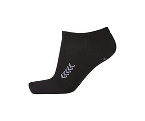 hummel Niños Calcetines Ankle Socks SMU Negro blanco/negro Talla:8 (32-35)