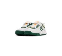 hummel PIII Power Play Pro VC JR, Zapatillas, White/Green, 35 EU