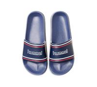 hummel Pool Slide Retro Unisex Athleisure Sandalias y Poochuhe con Transpirable, azul marino, 38 EU