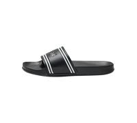 hummel Pool Slide Retro Unisex Athleisure Sandalias y Poochuhe con Transpirable, Negro, 42 EU