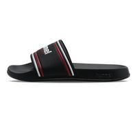 hummel Pool Slide RT, Sandalia Deslizante Unisex Adulto, Blanco Rojo Negro, 36 EU