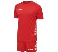 hummel Promo F9001 - Conjunto de camiseta de manga corta para hombre, color rojo