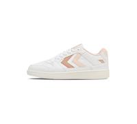 hummel Schnürsenkel Sneaker St. Power Damen, Zapatillas Mujer, White Soft Pink Caoba Rose, 37 EU