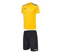 Hummel Set Amarillo y Negro 100% poliéster Unisex Talla XL