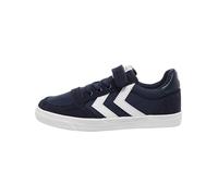hummel Slimmer Stadil Low Jr, Zapatillas Unisex niños, Dress Blues, 32 EU