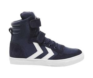 hummel Slimmer Stadil High Jr, Zapatillas Altas Unisex niños, Dress Blues, 40 EU