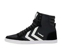 hummel Slimmer Stadil High, Zapatillas altas Unisex adulto, Black White Kh 63 511 2113, 38 EU
