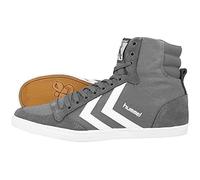 hummel Slimmer Stadil High, Zapatillas altas Unisex adulto, Castle Rock White 63 511 2651, 43 EU