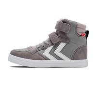 hummel Slimmer Stadil Leather High JR - Zapatillas Deportivas, aleación, Talla 29 EU, Aleación., 29 EU
